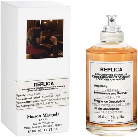 replica 3.4 oz|REPLICA Jazz Club, Eau de Toilette by Maison Margiela.